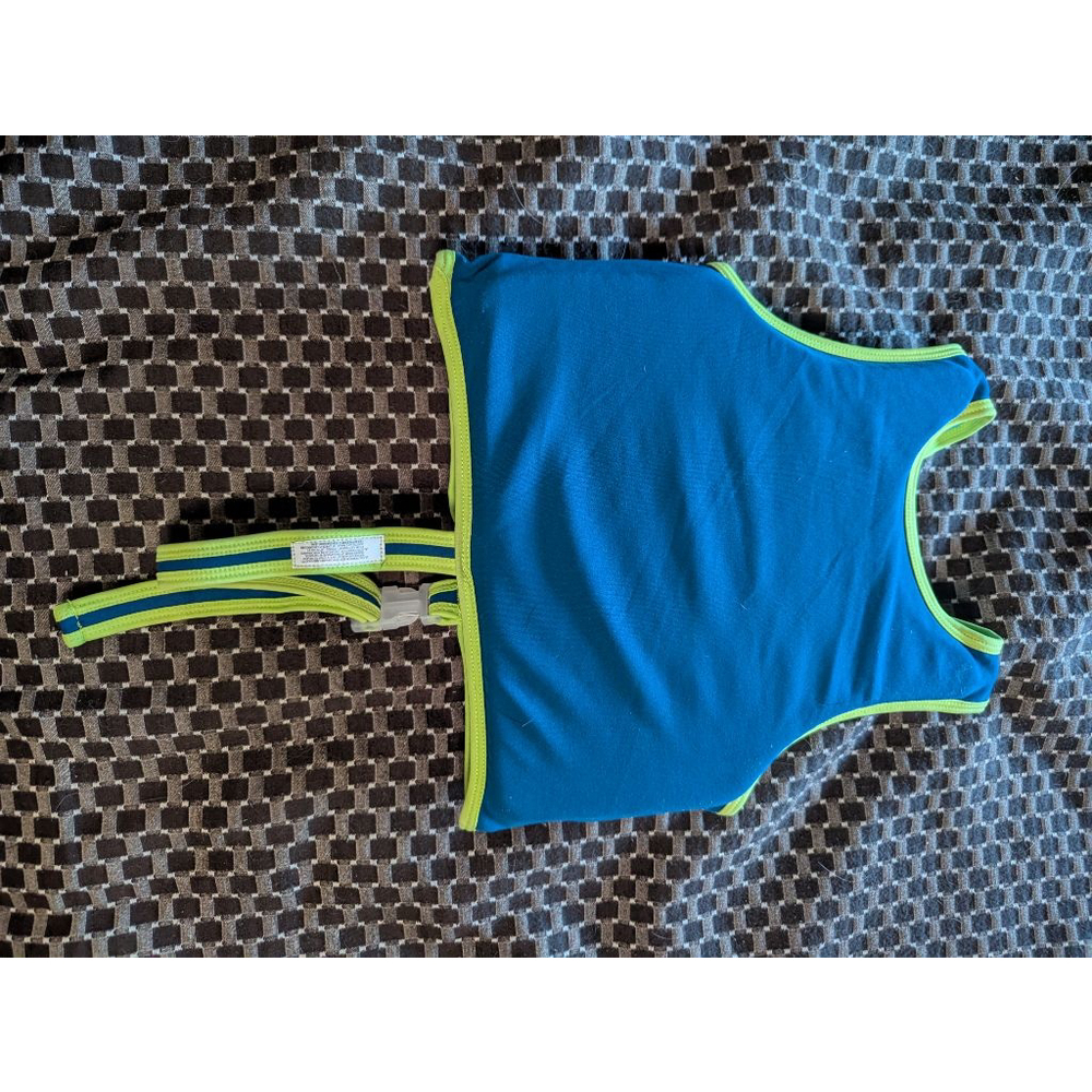 Boys SwimSchool Swim Vest 4T Blue Green Only Worn A Few Times - Picture 2 of 8